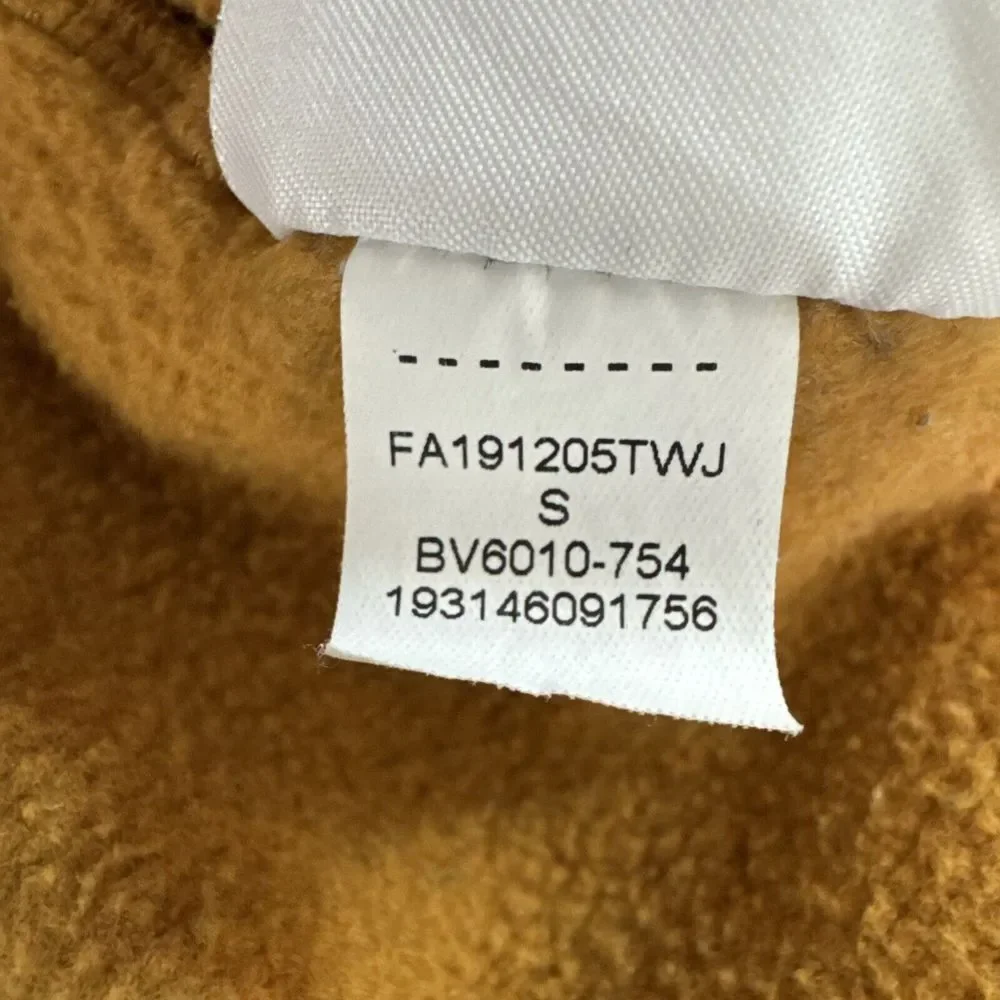 Nike Air Jordan Jumpman‎ Classic Pullover Hoodie Sz Small Wheat Retro BV6010-754